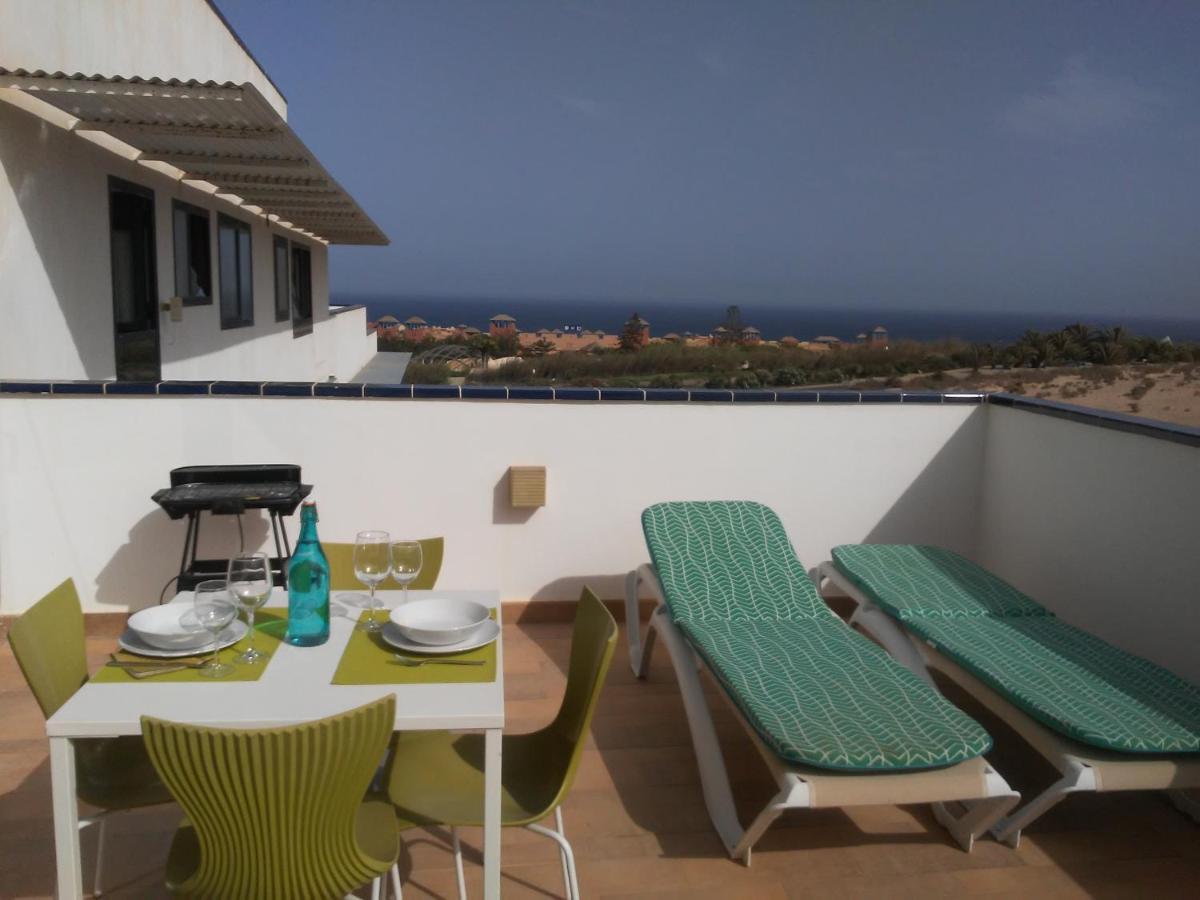 Casa Azul 2Bedroom Apartment & Ocean View Terrace Wifi Premium Costa Calma Dış mekan fotoğraf