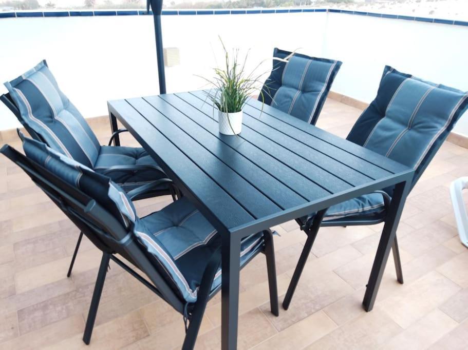 Casa Azul 2Bedroom Apartment & Ocean View Terrace Wifi Premium Costa Calma Dış mekan fotoğraf