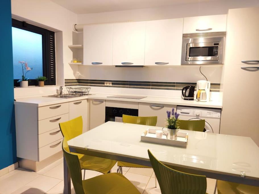 Casa Azul 2Bedroom Apartment & Ocean View Terrace Wifi Premium Costa Calma Dış mekan fotoğraf