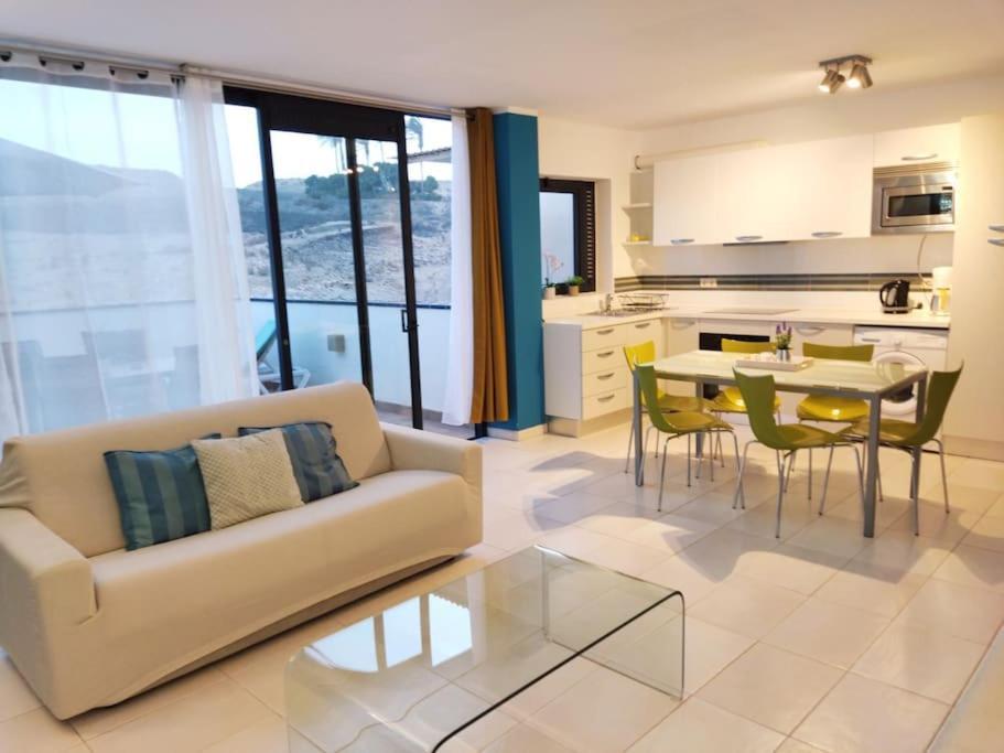 Casa Azul 2Bedroom Apartment & Ocean View Terrace Wifi Premium Costa Calma Dış mekan fotoğraf
