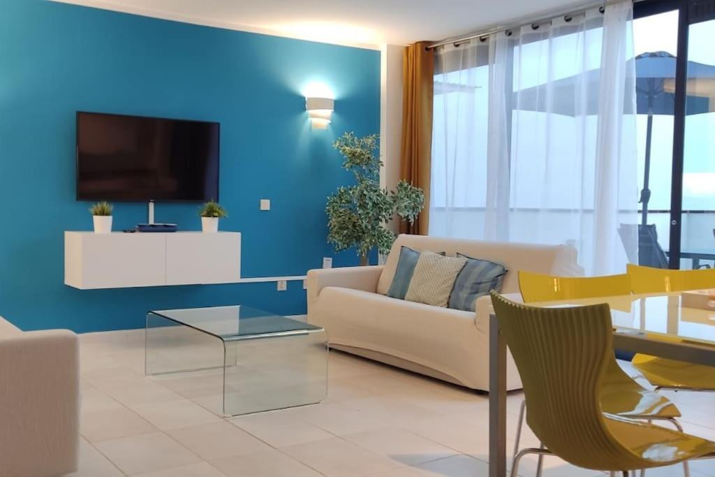 Casa Azul 2Bedroom Apartment & Ocean View Terrace Wifi Premium Costa Calma Dış mekan fotoğraf