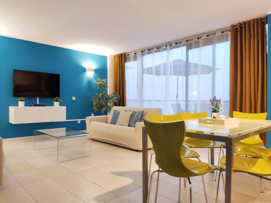Casa Azul 2Bedroom Apartment & Ocean View Terrace Wifi Premium Costa Calma Dış mekan fotoğraf